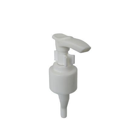 Goede prijs. Op maat gemaakte bestelling PP Plastic Links-Rechts Lotion Pump On Off Lock Pump 24/410 28/410 All Plastic Clip Pump online