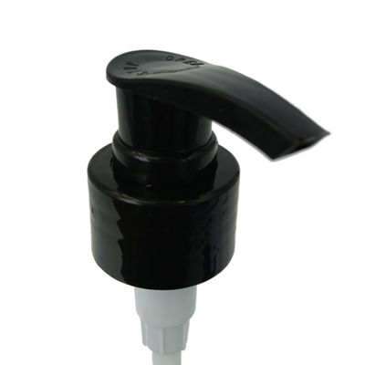 28/410 Zeepverspreider pomp lotion pomp shampoo wit zwart voor flessen recycleerbaar